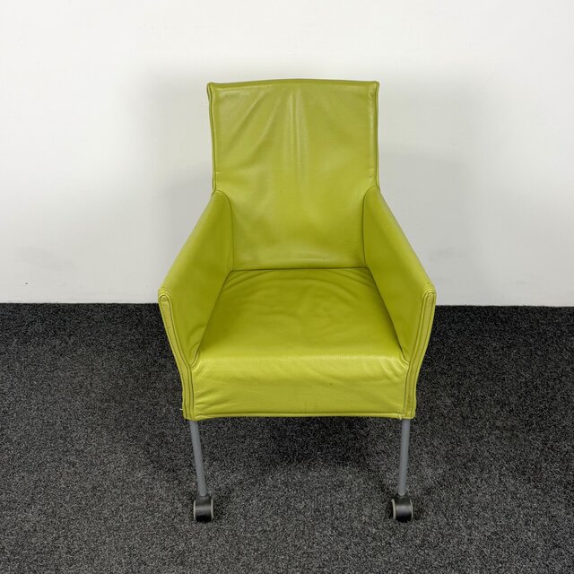 Designstoel - Groen / Lime | Verrijdbaar