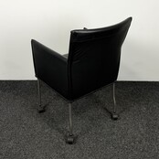 Designstoel - Zwart | Verrijdbaar