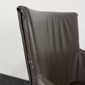 Designstoel - Bruin | Verrijdbaar