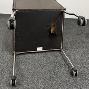 Designstoel - Bruin | Verrijdbaar