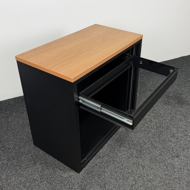 Archiefkast - Zwart | 74 x 80 x 45 cm