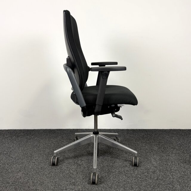 Grahl Xenium Bureaustoel - Zwart/Chroom