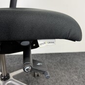 Grahl Xenium Bureaustoel - Zwart/Chroom