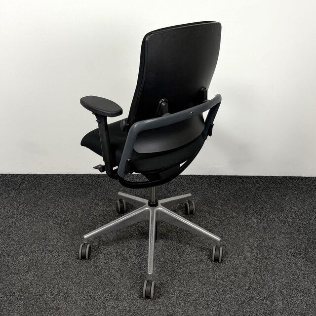 Grahl Xenium Bureaustoel - Zwart/Chroom