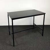 Zwarte Bartafel - 111 x 140 x 80 cm