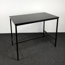Zwarte Bartafel - 111 x 140 x 80 cm