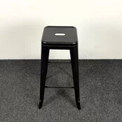 Metalen Barkruk - Zwart