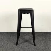 Metalen Barkruk - Zwart