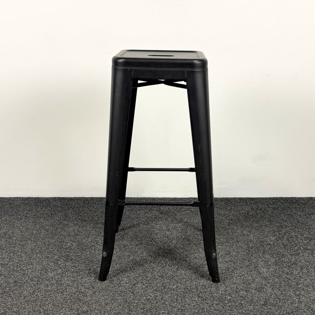 Metalen Barkruk - Zwart