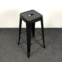 Metalen Barkruk - Zwart