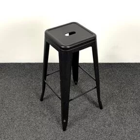 Metalen Barkruk - Zwart