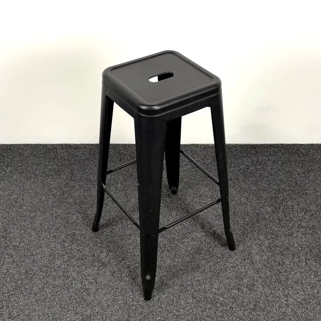 Metalen Barkruk - Zwart