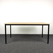 Kantinetafel - 160 x 80 cm | Zwart Onderstel