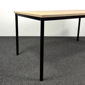 Kantinetafel - 160 x 80 cm | Zwart Onderstel
