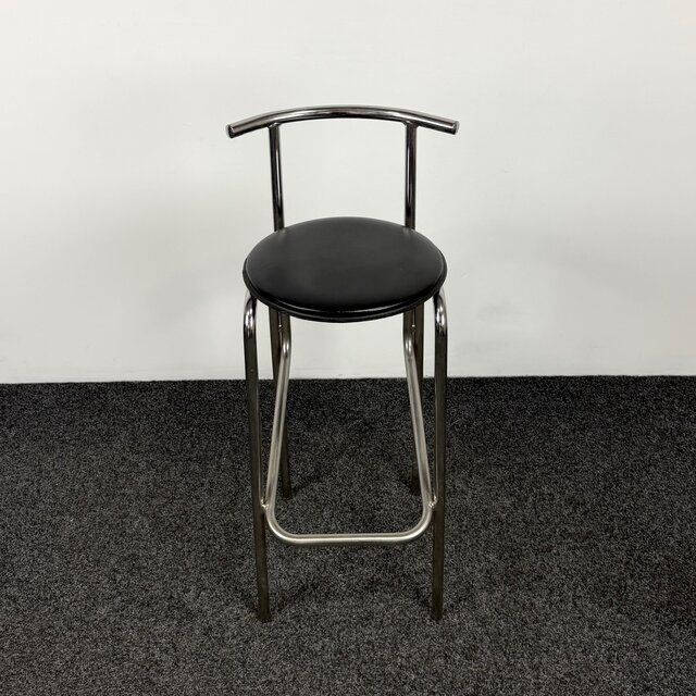 Design Barkruk - Chroom Buisframe