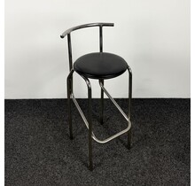 Design Barkruk - Chroom Buisframe