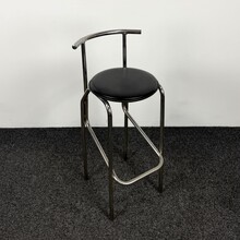 Design Barkruk - Chroom Buisframe