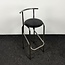 Lamers Kantoormeubelen  Design Barkruk - Chroom Buisframe