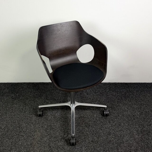 Verrijdbare Houten Kuipstoel