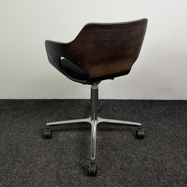 Verrijdbare Houten Kuipstoel