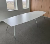 Vergadertafel - Wit Blad | 360 x 130 cm