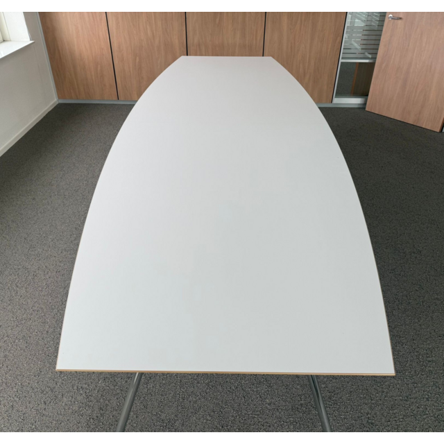 Vergadertafel - Wit Blad | 360 x 130 cm