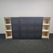 Akoestische Schuifdeurkast Antraciet |118 x 230 x 47 cm