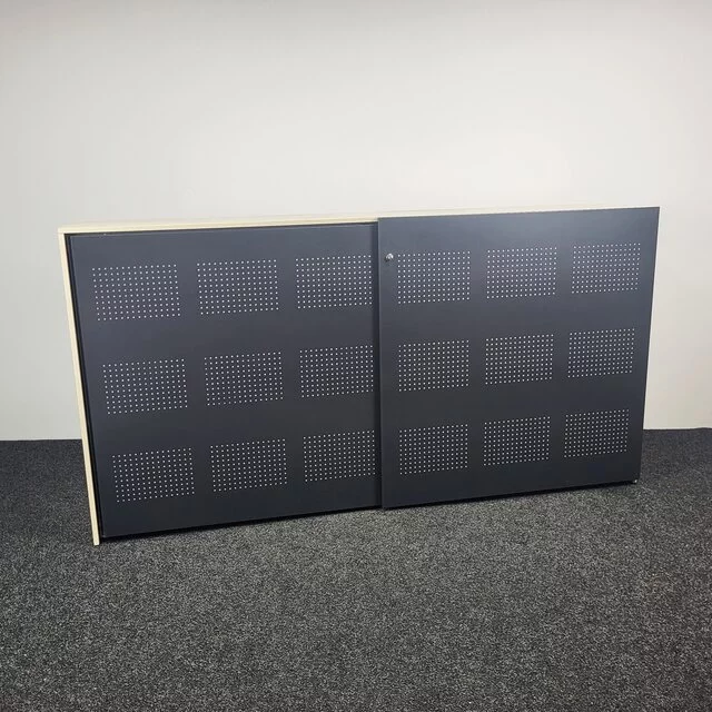 Akoestische Schuifdeurkast Antraciet |118 x 230 x 47 cm