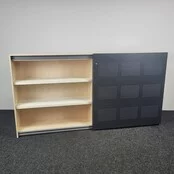 Akoestische Schuifdeurkast Antraciet |118 x 230 x 47 cm