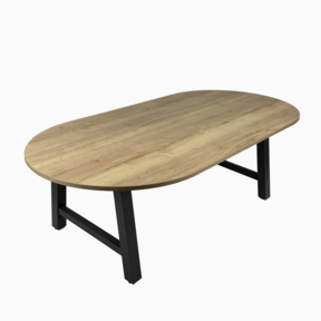 Vergadertafel Adam | Ovaal - 240 x 120 cm