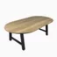 Lamers Kantoormeubelen  Vergadertafel Adam | Ovaal - 240 x 120 cm
