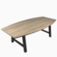 Lamers Kantoormeubelen  Vergadertafel Adam | Tonvormig - 240 x 120 cm