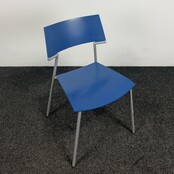 Van Der Sluis Quasi Stoel | Blauw