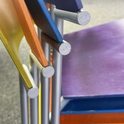 Van Der Sluis Quasi Stoel | Blauw