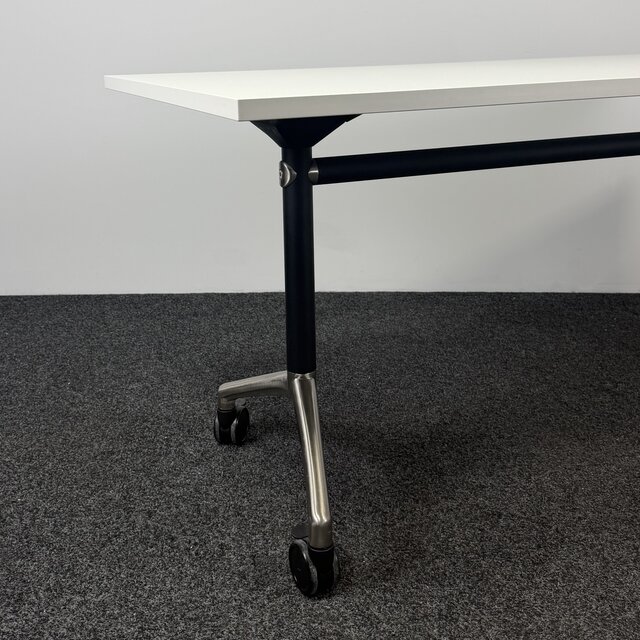 Verrijdbare Klaptafel - Origineel Blad | 180 x 80 cm