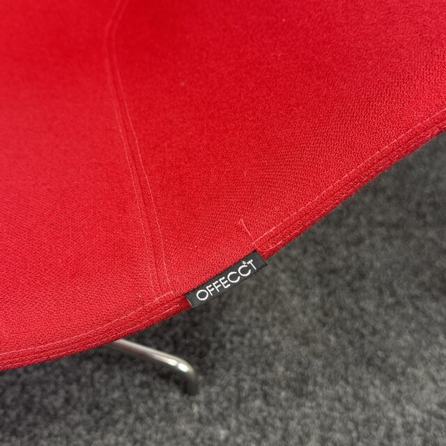 Offecct Oyster Easychair - Rood