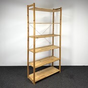 Open Houten Stellingkast - 218 x 103,5 x 40 cm