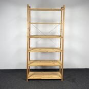Open Houten Stellingkast - 218 x 103,5 x 40 cm