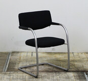 Vergaderstoel Vitra Visavis 1 - Zwart (C)