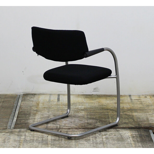 Vergaderstoel Vitra Visavis 1 - Zwart (C)