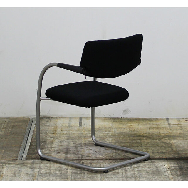 Vergaderstoel Vitra Visavis 1 - Zwart (C)