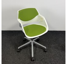 Sitag G02 Swivel Stoel | Wit / Groen