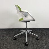 Sitag G02 Swivel Stoel | Wit / Groen