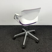 Sitag G02 Swivel Stoel | Wit / Paars