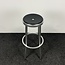 Lamers Kantoormeubelen  Design Barkruk - Zwart / Chroom