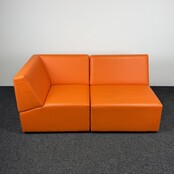 Ahrend Bank - Oranje Leer