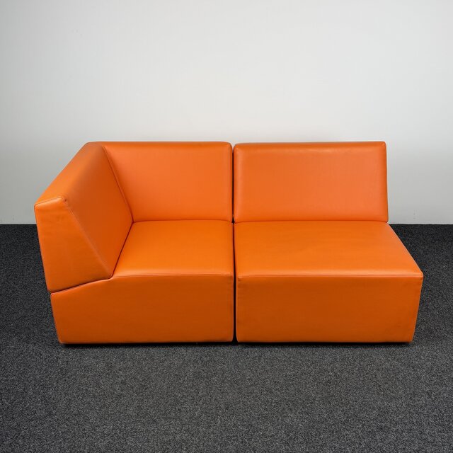 Ahrend Bank - Oranje Leer