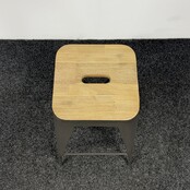 Industriële Barkruk | Hout \ Staal