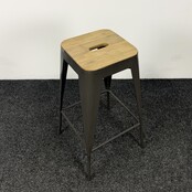 Industriële Barkruk | Hout \ Staal