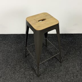 Industriële Barkruk | Hout \ Staal